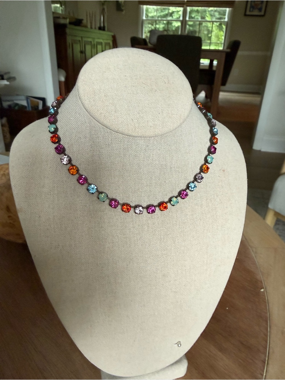 Sabika Multi-Color Crystal Necklace - Women Jewelry